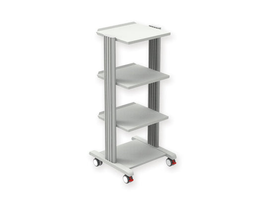 SMART TROLLEY - 3 Regale 40x36 cm + Sockel