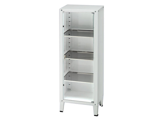 "VALUE" SHOWCASE WITH 1 DOOR - tempered glass
