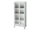 "VALUE" SHOWCASE WITH 2 DOORS - tempered glass