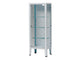 1 DOOR SHOWCASE - 3 shelves - tempered glass