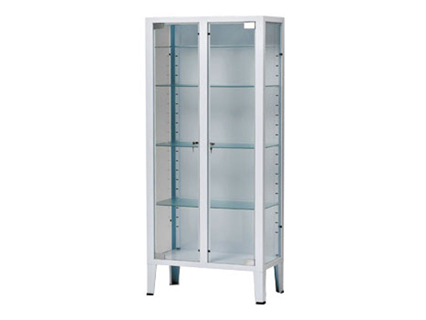 SHOWCASE 2 DOORS - 4 shelves
