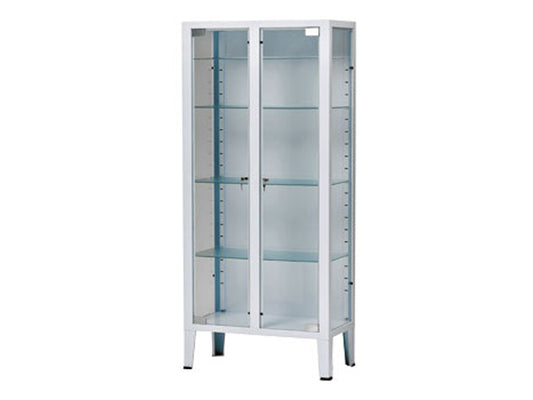 SHOWCASE 2 DOORS - 4 shelves