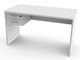 DESK 120x70x h73 cm - with 2 drawers and sides