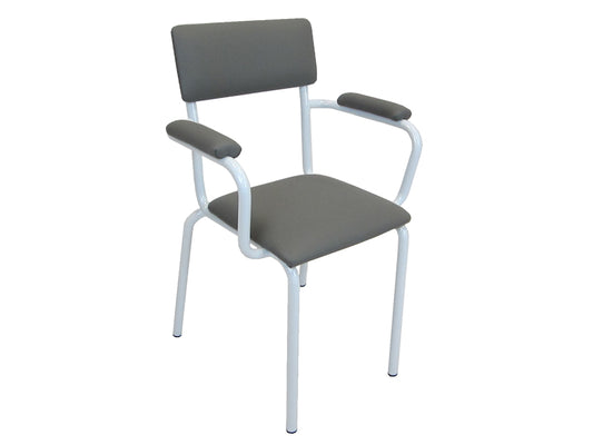 CHAISE - siège rembourré avec accoudoirs