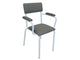 CHAISE - siège rembourré avec accoudoirs