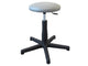 TABOURET - siège rembourré avec pieds - gris