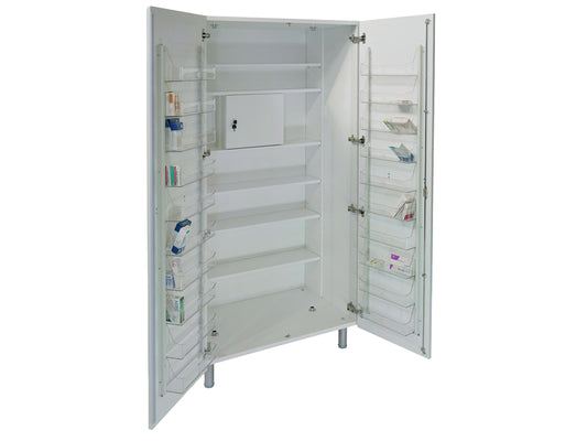 SHELL MEDICINAL CABINET - white