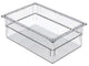 TRANSPARENT PLASTIC ISO DRAWER 600x400x200 mm - open