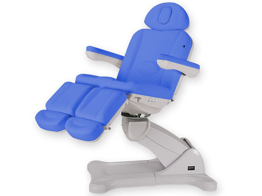 FAUTEUIL DE PODOLOGIE ÉLECTRIQUE - bleu
