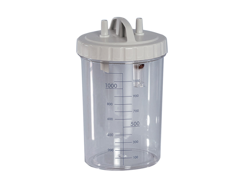 POT DE 1 LITRE avec couvercle - autoclavable à 121°C
