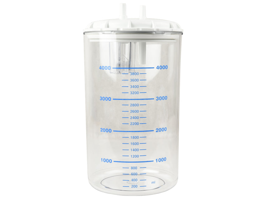 POT DE 4 LITRES avec couvercle - autoclavable à 121°C