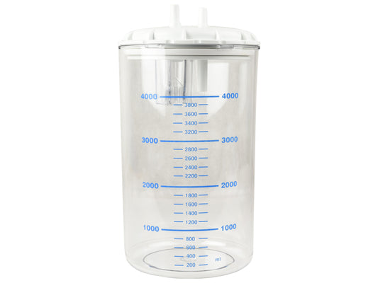 BOTE DE 4 LITROS con tapa - esterilizable en autoclave a 121°C