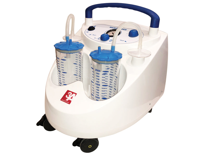 MAXI ASPEED ASPIRATOR 60 liters - 2 jars of 2 liters + pedal - 230V