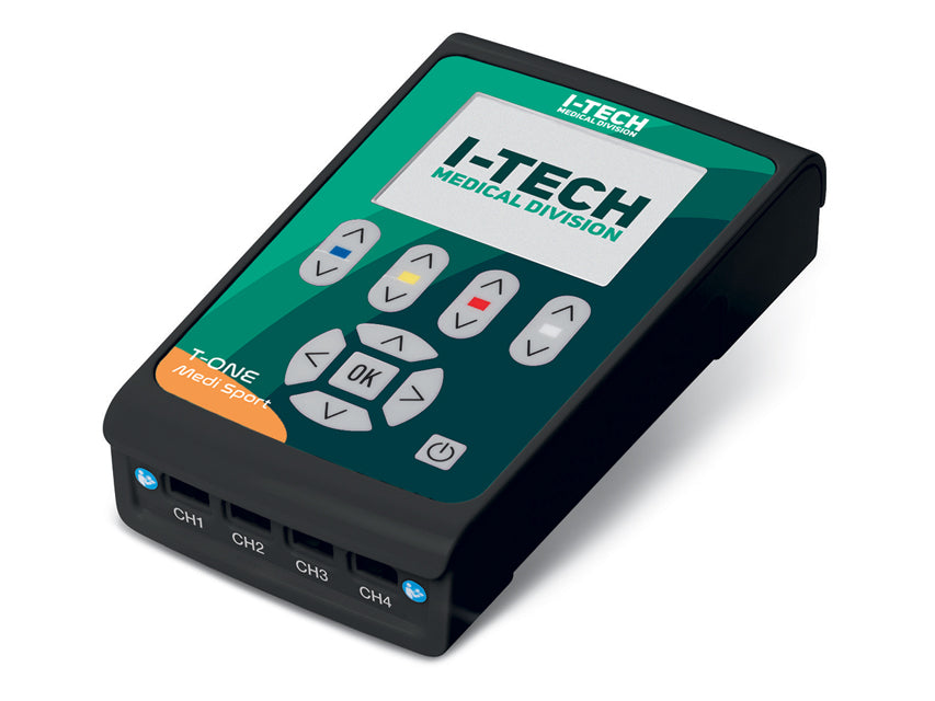T-ONE MEDI SPORT – 4-Kanal-Elektrotherapie