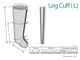 6-CHAMBER LEG - replacement for code 28441