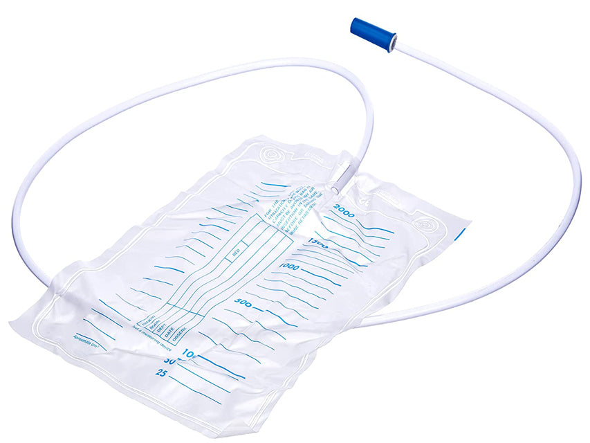 SAC À URINE 2000 cc - tube 130 cm