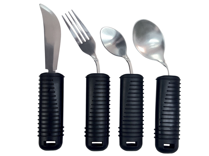 MOLDABLE CUTLERY KIT (fork, knife, small and large spoon)
