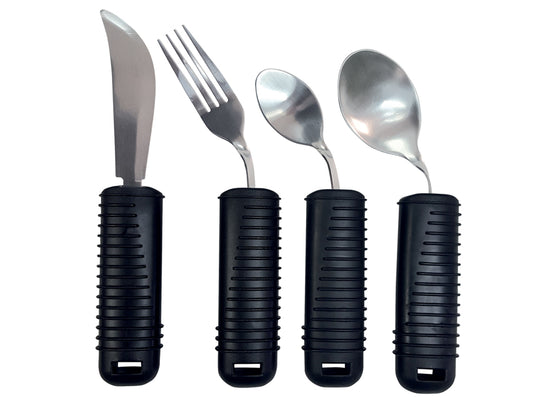 MOLDABLE CUTLERY KIT (fork, knife, small and large spoon)