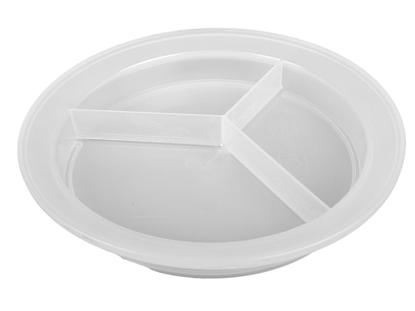 THREE SECTION PLATE