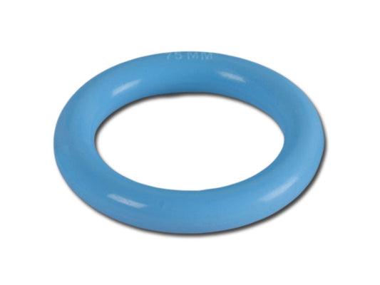 BLAUES UTERUSPESSAR AUS SILIKON Durchm. 75 mm - steril