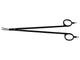 TIJERAS BIPOLARES DESECHABLES 18 cm - curvadas