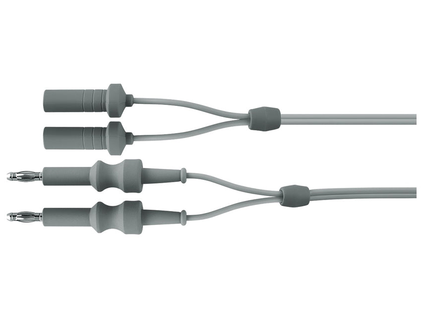 CÂBLE EN SILICONE À DEUX ÂMES de 3 m avec connecteur de type Ethicon pour 30310