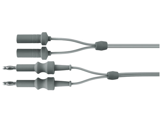 3 m ZWEIKERNIGES SILIKONKABEL mit Ethicon-Stecker für 30310