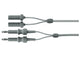 CÂBLE À DEUX ÂMES EN SILICONE, 3 m, pour 30320