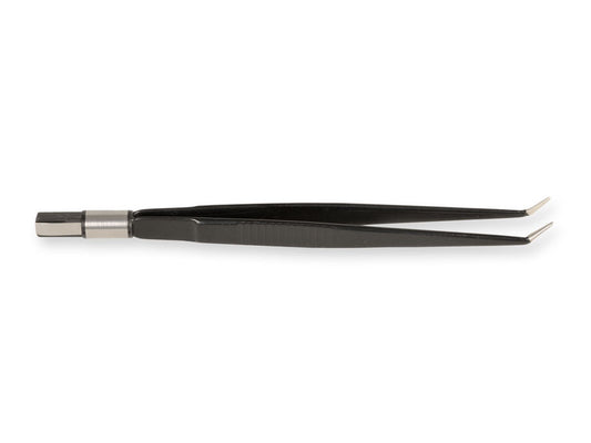 GERADE ANTIHAFTZANGE – 18 cm – abgewinkelte Spitzen 1 mm