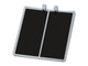 BIPARTITE RUBBER PLATE 20 x 15 cm