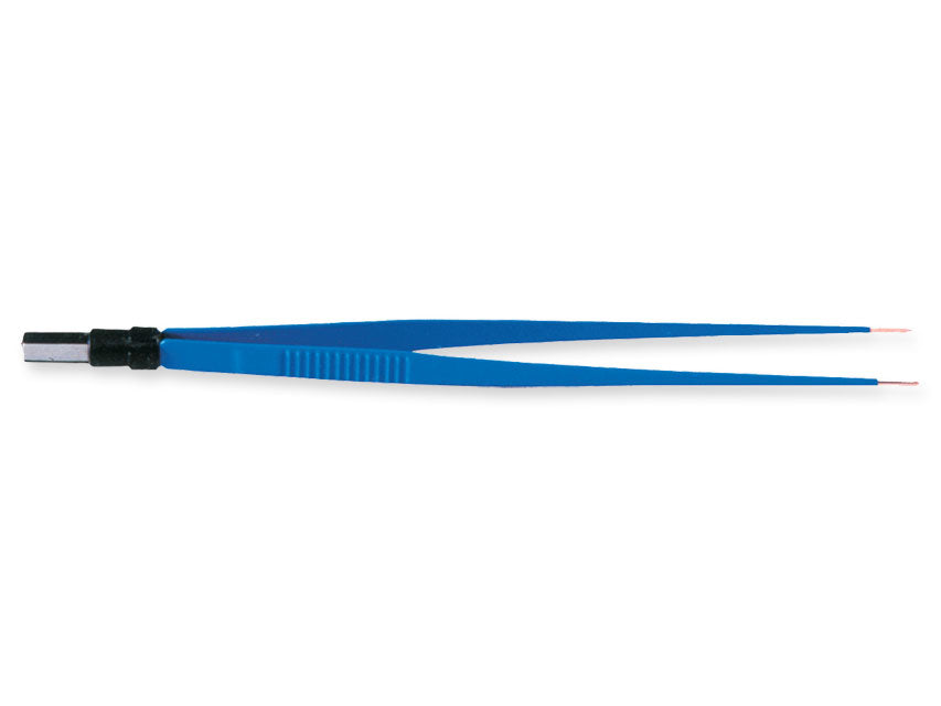 STRAIGHT BIPOLAR FORCEPS 20 cm - tips 1 mm