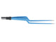 BIPOLAR BAYONET FORCEPS 18 cm - tips 1 mm