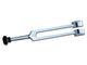 DIAPASON DE ALUMINIO 128 Hz con pie