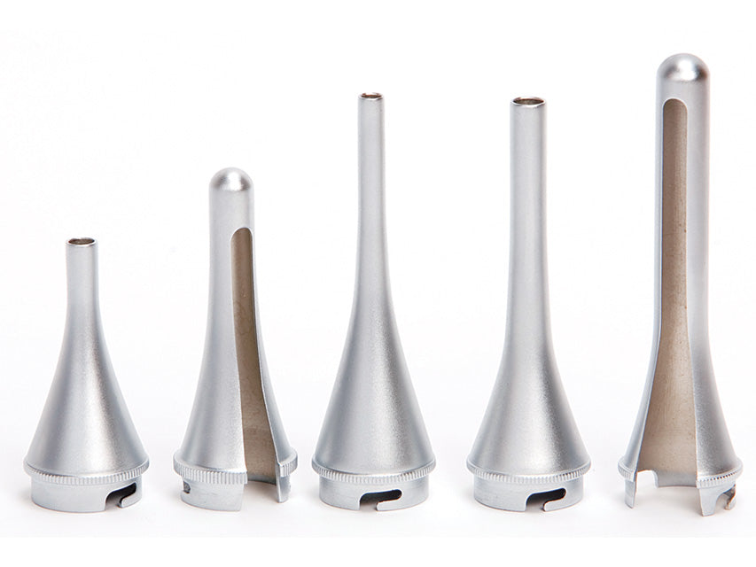 KIT 3 CANNULE METALLICHE + 2 SPECULUM MET.