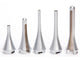 KIT 3 CANNULE METALLICHE + 2 SPECULUM MET.