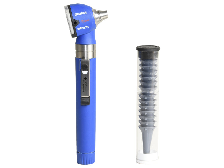 OTOSCOPIO F.O. SIGMA - 2,5V - xenon/alogeno - in borsetta morbida - blu