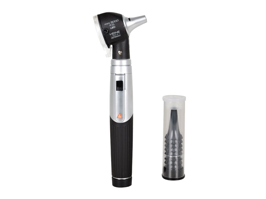 OTOSCOPIO HEINE MINI 3000 LED A F.O. - nero - D-008.70.110