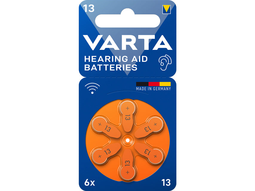 BATTERIE PER APPARECCHI ACUSTICI VARTA - 13