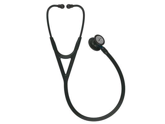 LITTMANN CARDIOLOGY IV - 6201 - nero - finitura nera - connettore blu