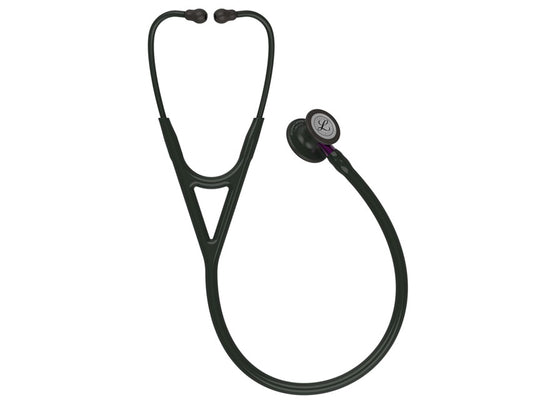 LITTMANN CARDIOLOGY IV - 6203 - nero - finitura nera - connettore viola