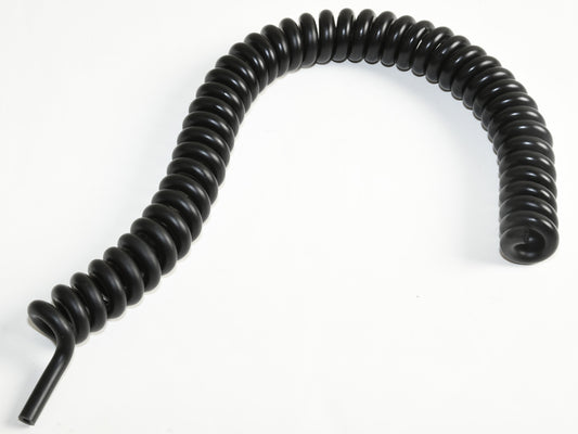 SPIRALE GOMMA NERA (2,5 metri=42/46 spire)