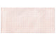 Carta termica ECG 112x23 mmxm - rotolo griglia arancio