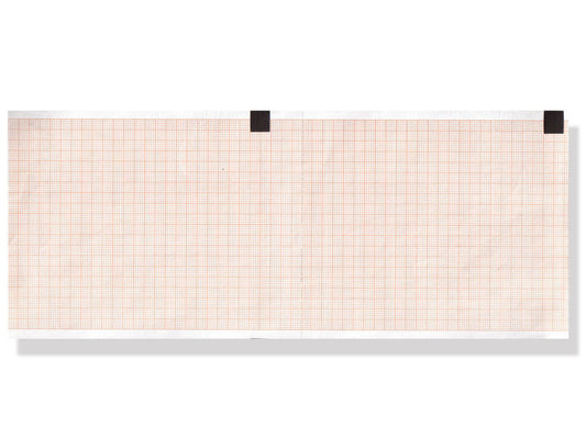 Carta termica ECG 110x140 mm - pacco da 143 griglia arancio
