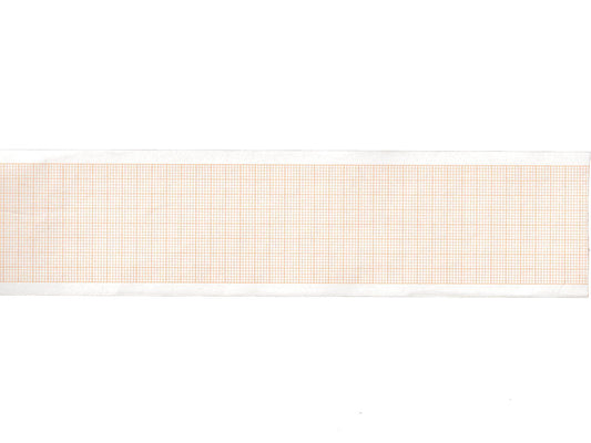 Carta termica ECG 50x20 mmxm - rotolo griglia arancio