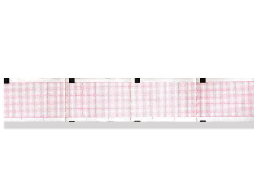 Carta termica ECG 50x75 mm x 400 - pacco griglia arancio