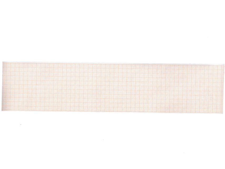 Carta termica ECG 58x25 mmxm - rotolo griglia arancio