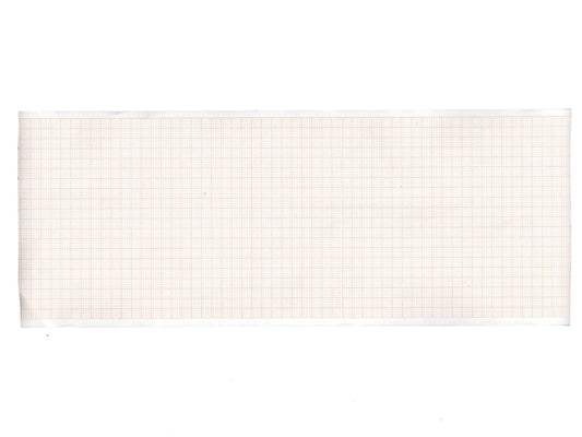 Carta termica ECG 108x23 mmxm - rotolo griglia arancio