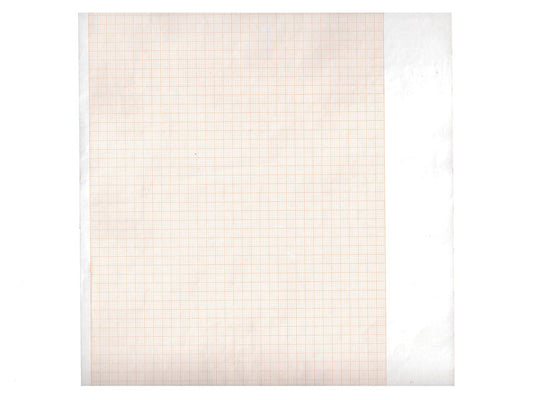 Carta termica ECG 210x20 mmxm - rotolo griglia arancio