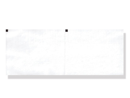 Carta termica ECG 110x140 mmxm - pacco griglia bianca