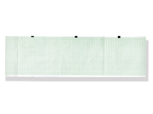 Carta termica ECG 90x90 mmxm - pacco griglia verde
